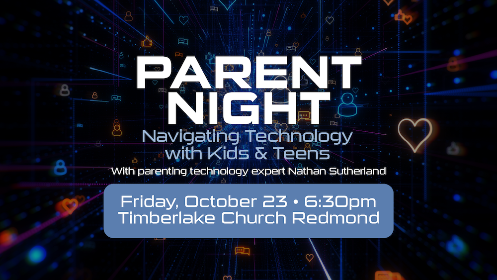 Parenting Night: Navigating Technology with Kids & Teens logo