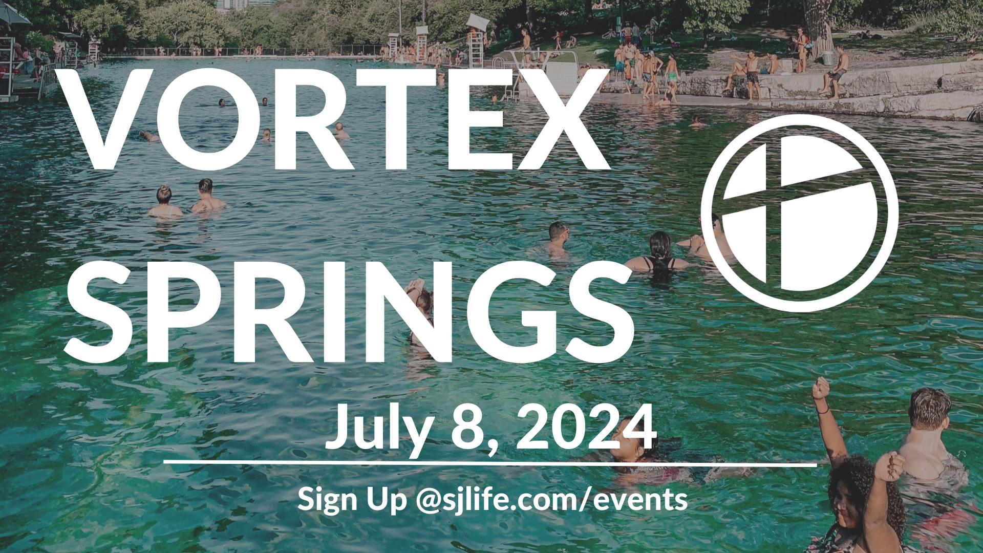Get out of Town Vortex Springs 2024 logo