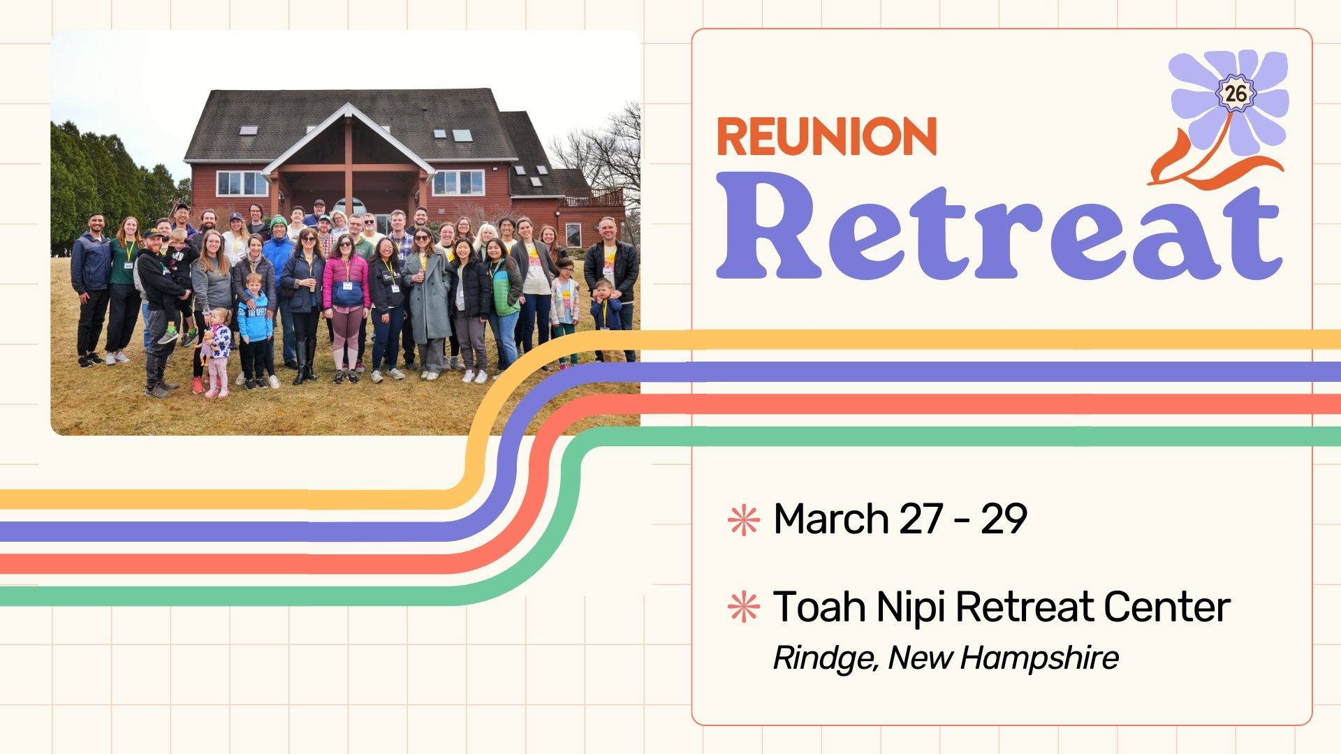 REUNION Retreat 2026 logo