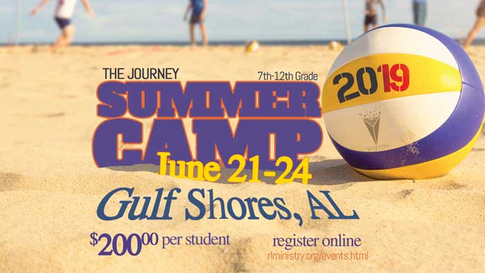 The Journey Thrive Summer Youth Camp 2019 logo