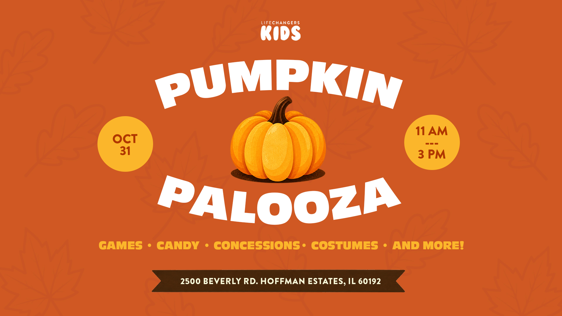 Pumpkin Palooza 2026 logo