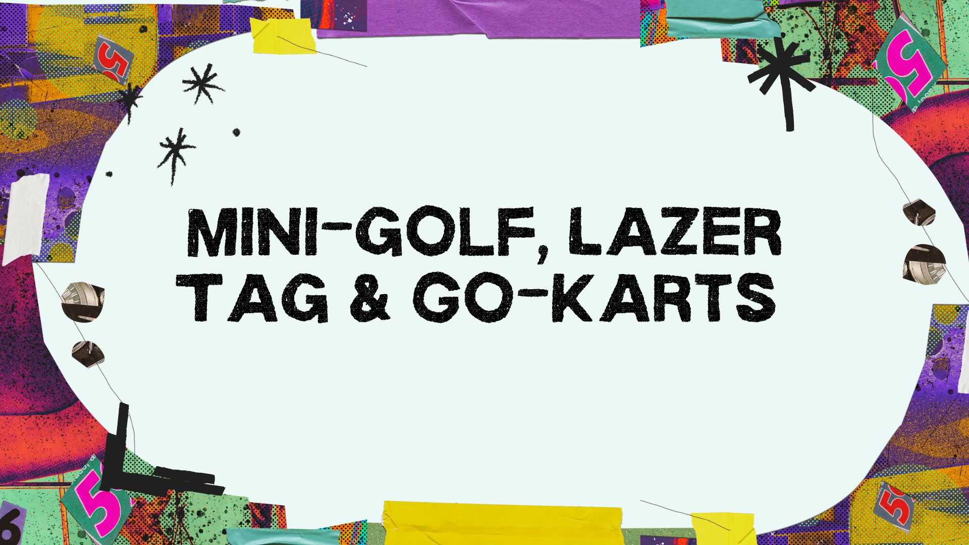 Mini-Golf, Go-Karts & Lazer Tag 2025 logo