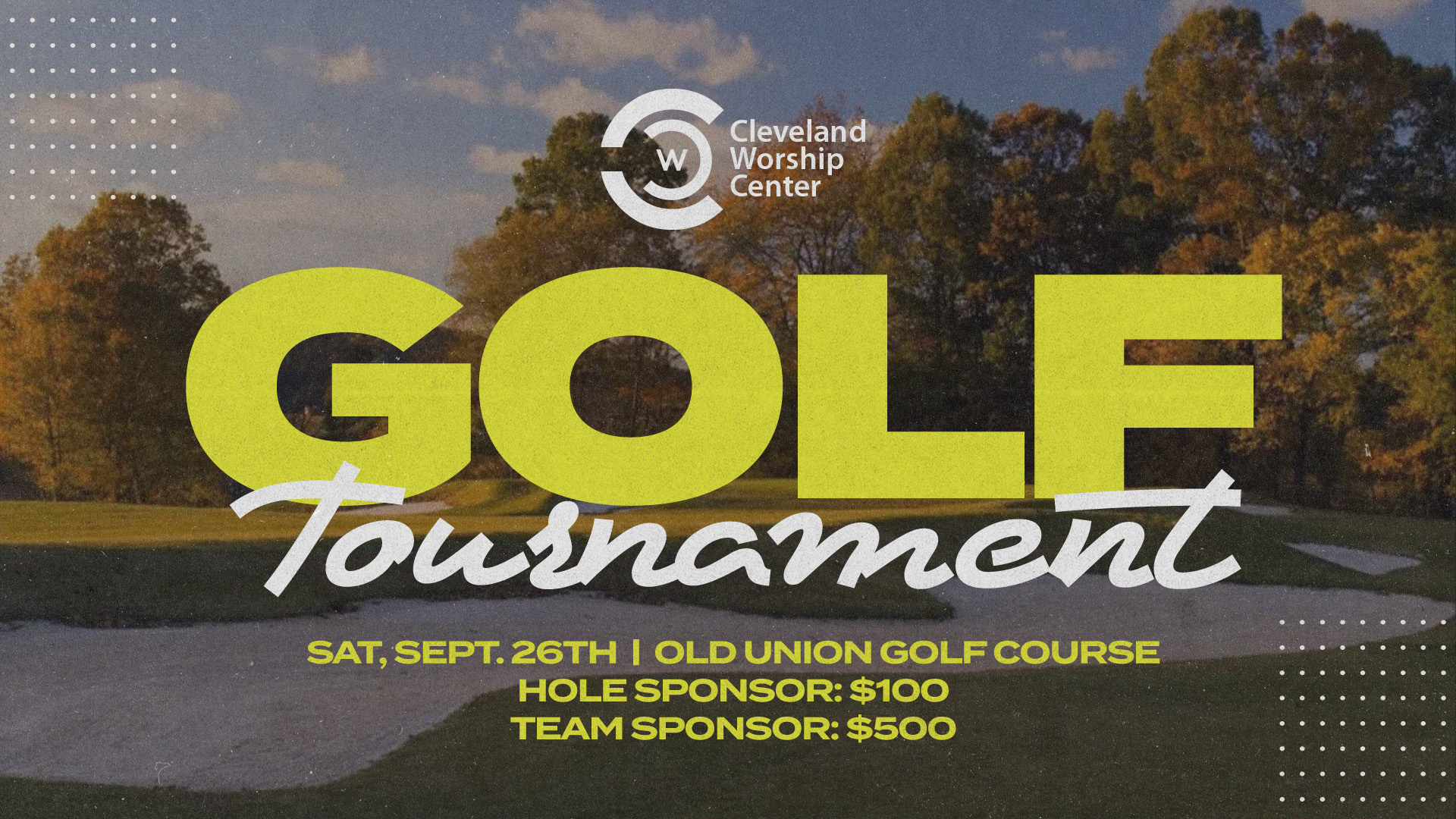 CWC Golf Tournament 2026 logo
