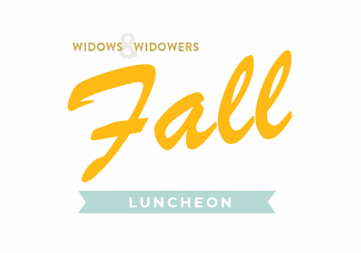 Widow/Widower Fall Luncheon 2024 logo