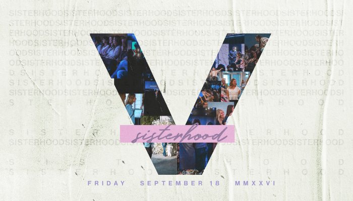 Sisterhood V 2026 logo