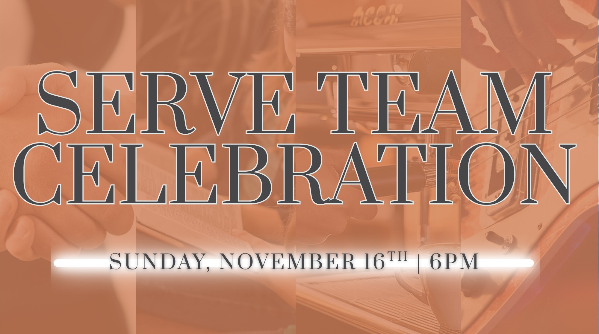 Serve Team Celebration logo