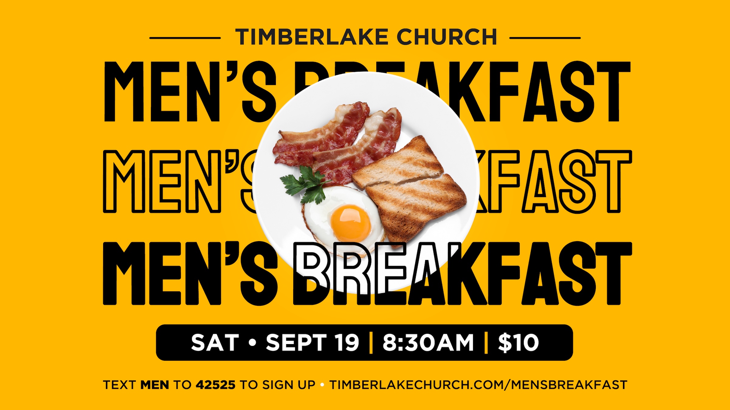 Men's Breakfast | Fall 2026 logo