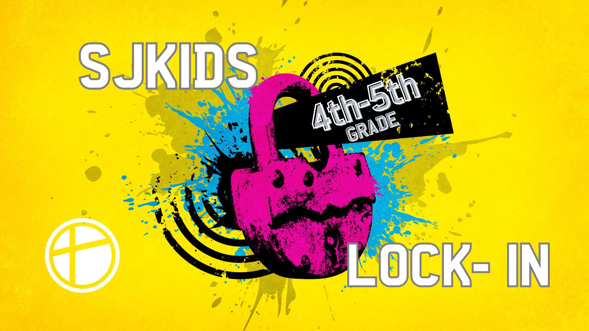 SJKids Lock-in logo