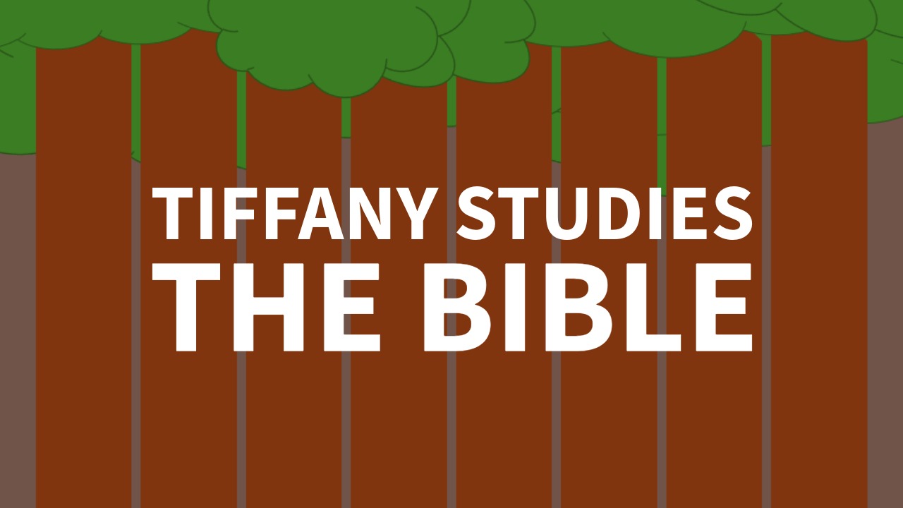 TIFFANY STUDIES THE BIBLE logo