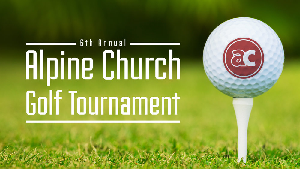 6th Annual Alpine Golf Tournament logo