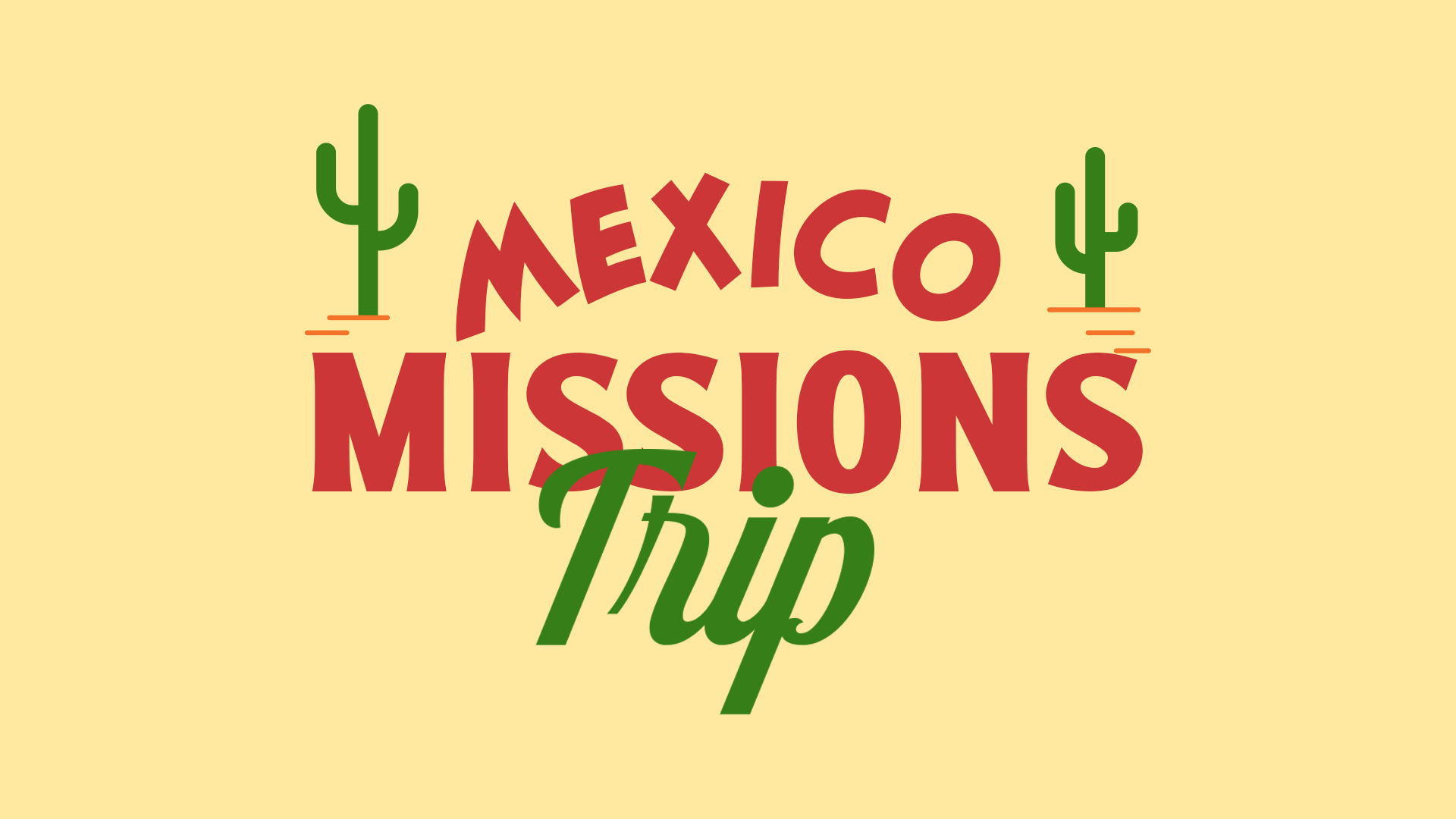 Mexico Missions Trip - College & Young Adults logo