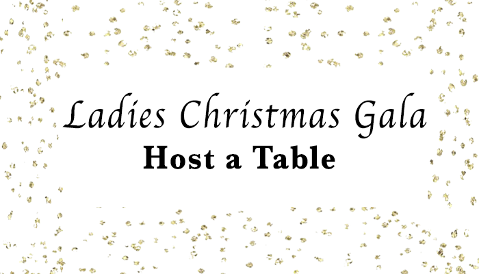 Host a Christmas Gala Table 2018 logo