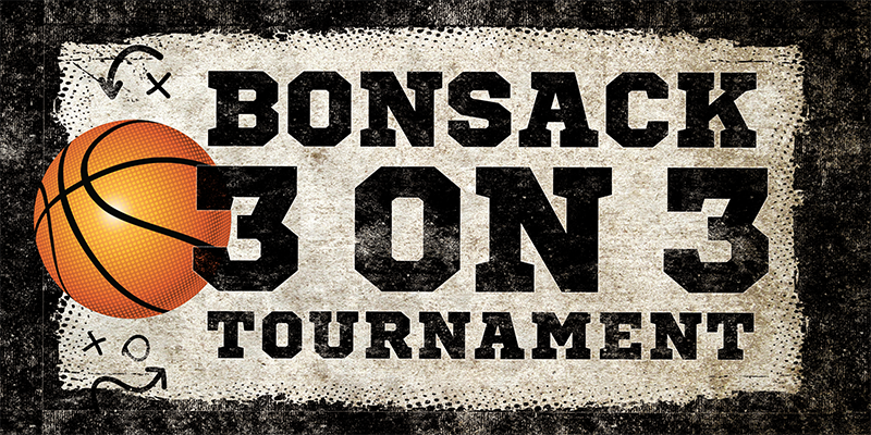 Bonsack 3 on 3 Basketball Tournament logo