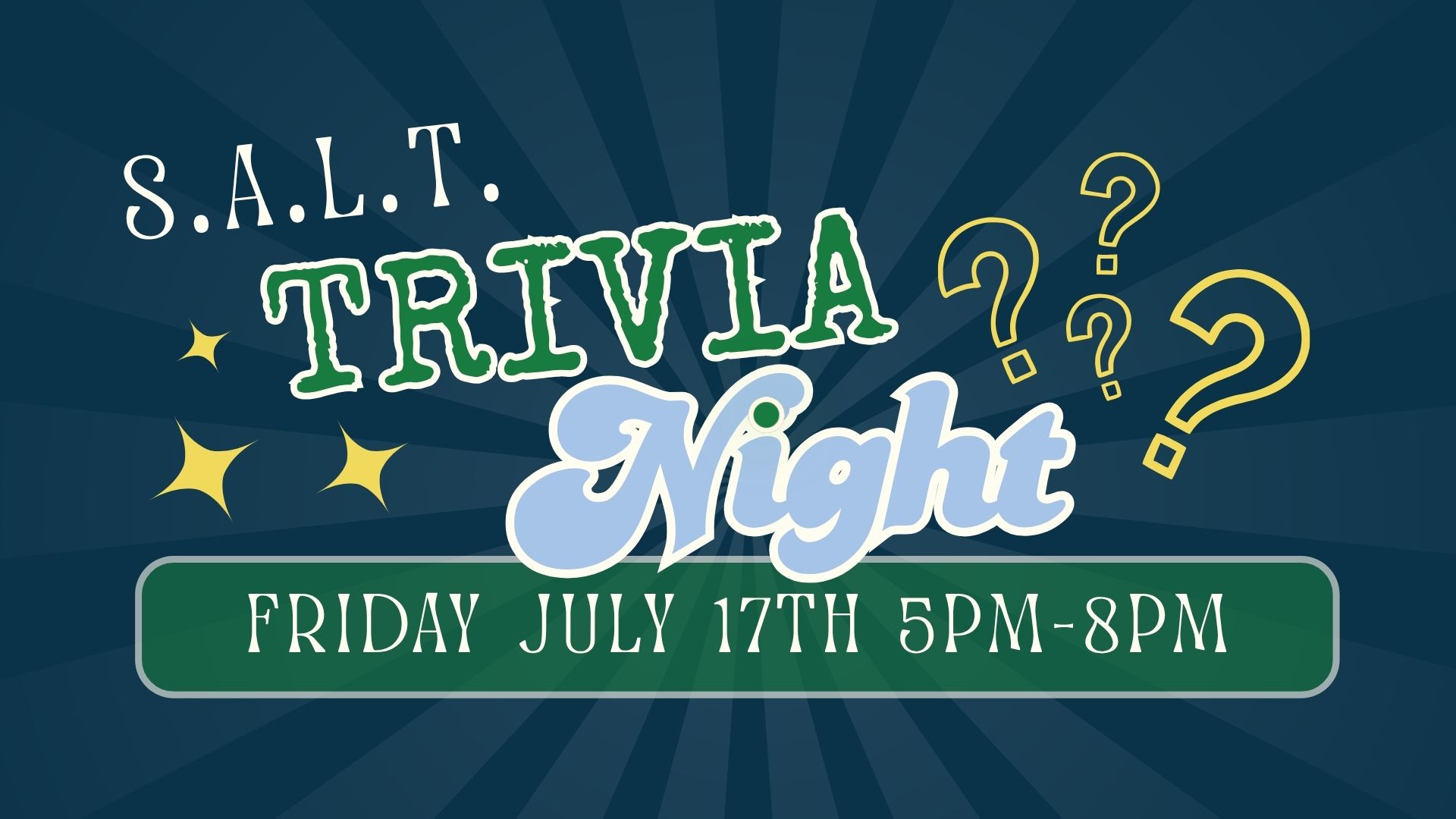 2026 SALT Trivia Night logo