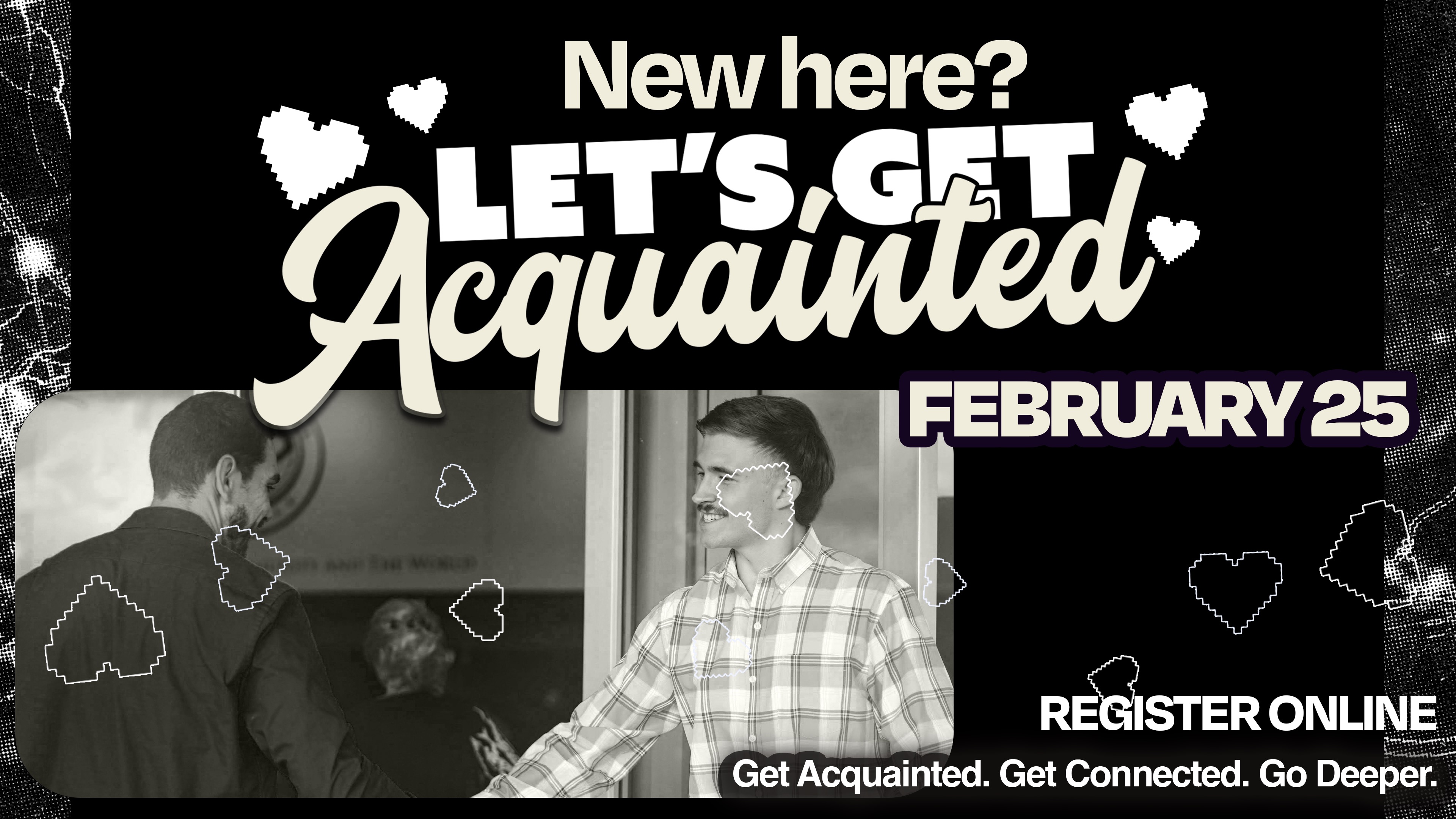 Let's Get Acquainted - February 25 logo