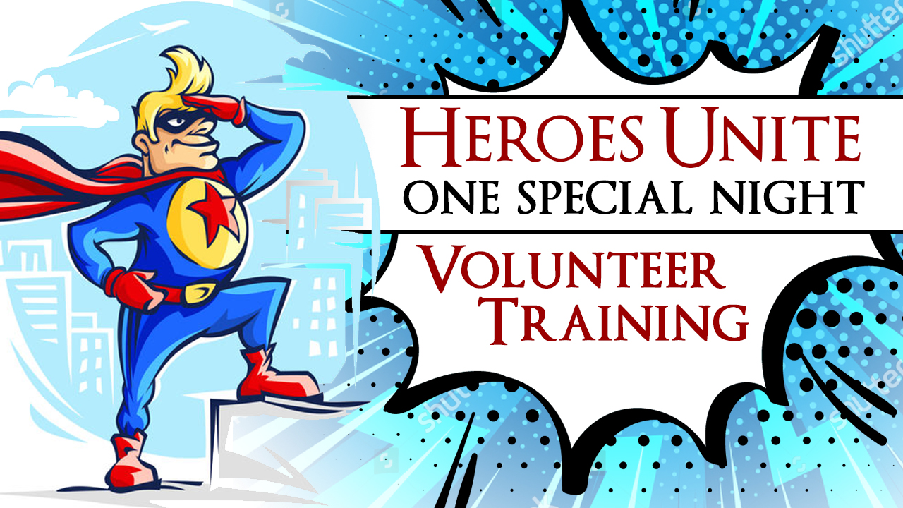 Feb. 26 One Special Night Volunteer Training logo
