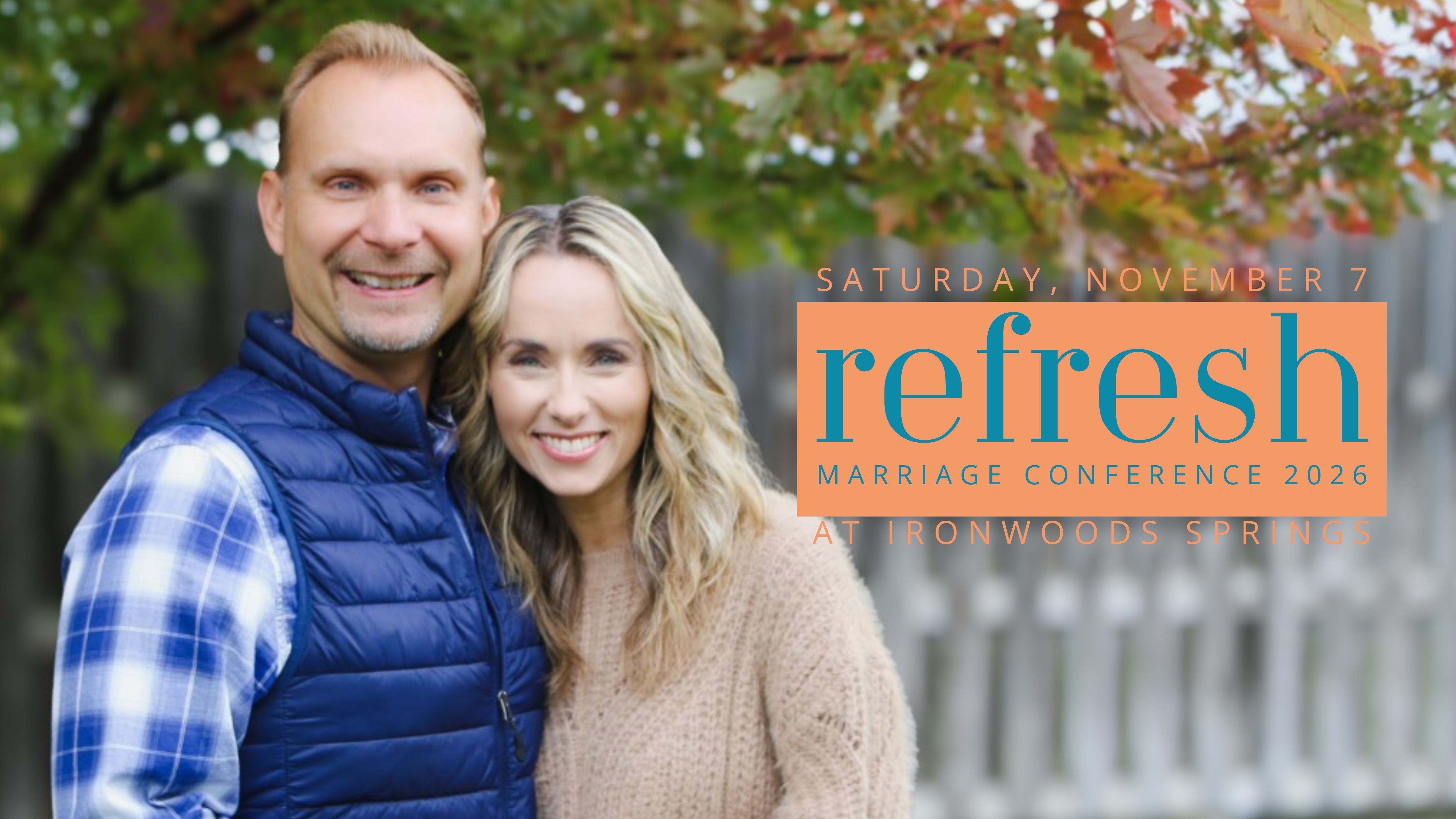 Refresh Marriage Conference - November 2026 logo
