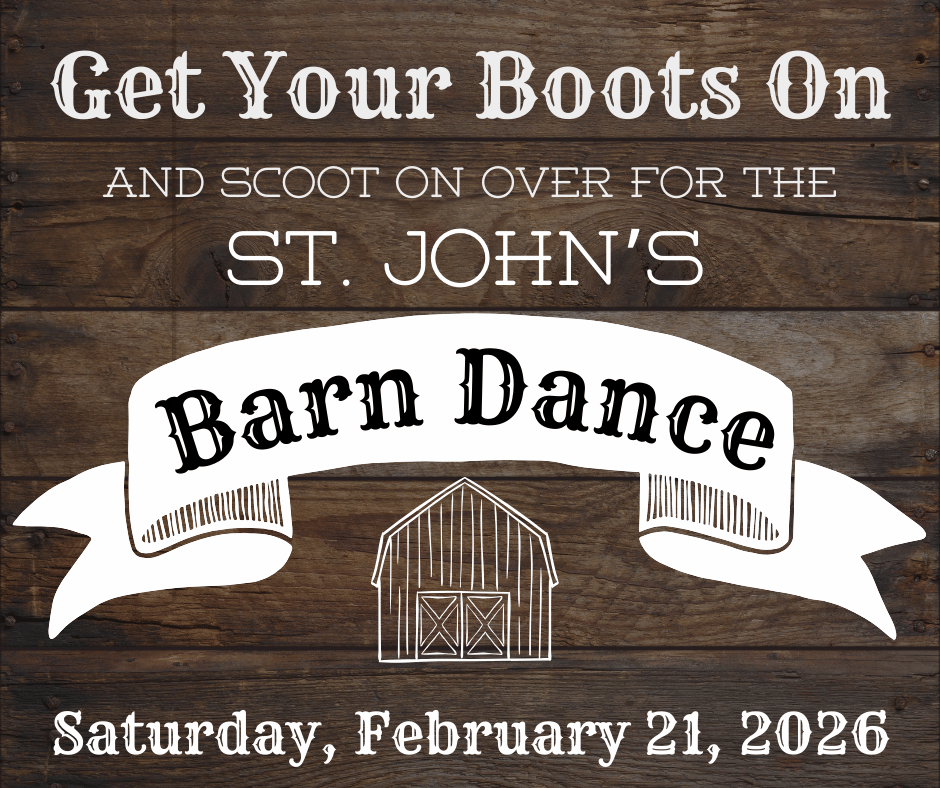 St. John’s Barn Dance 2026 logo