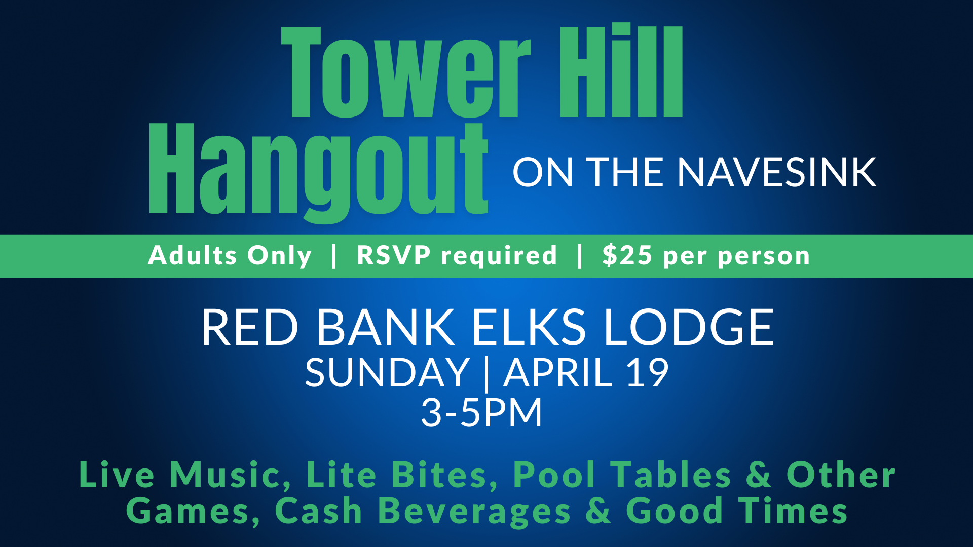 Tower Hill Hangout on the Navesink logo
