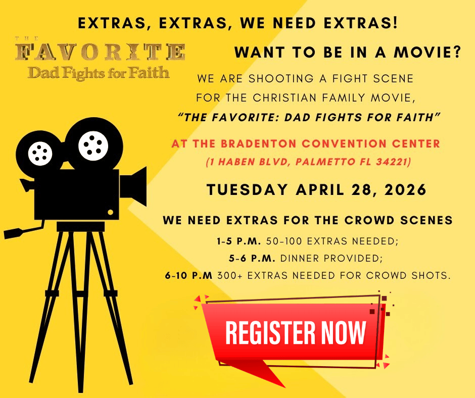 Movie Extras Needed! logo