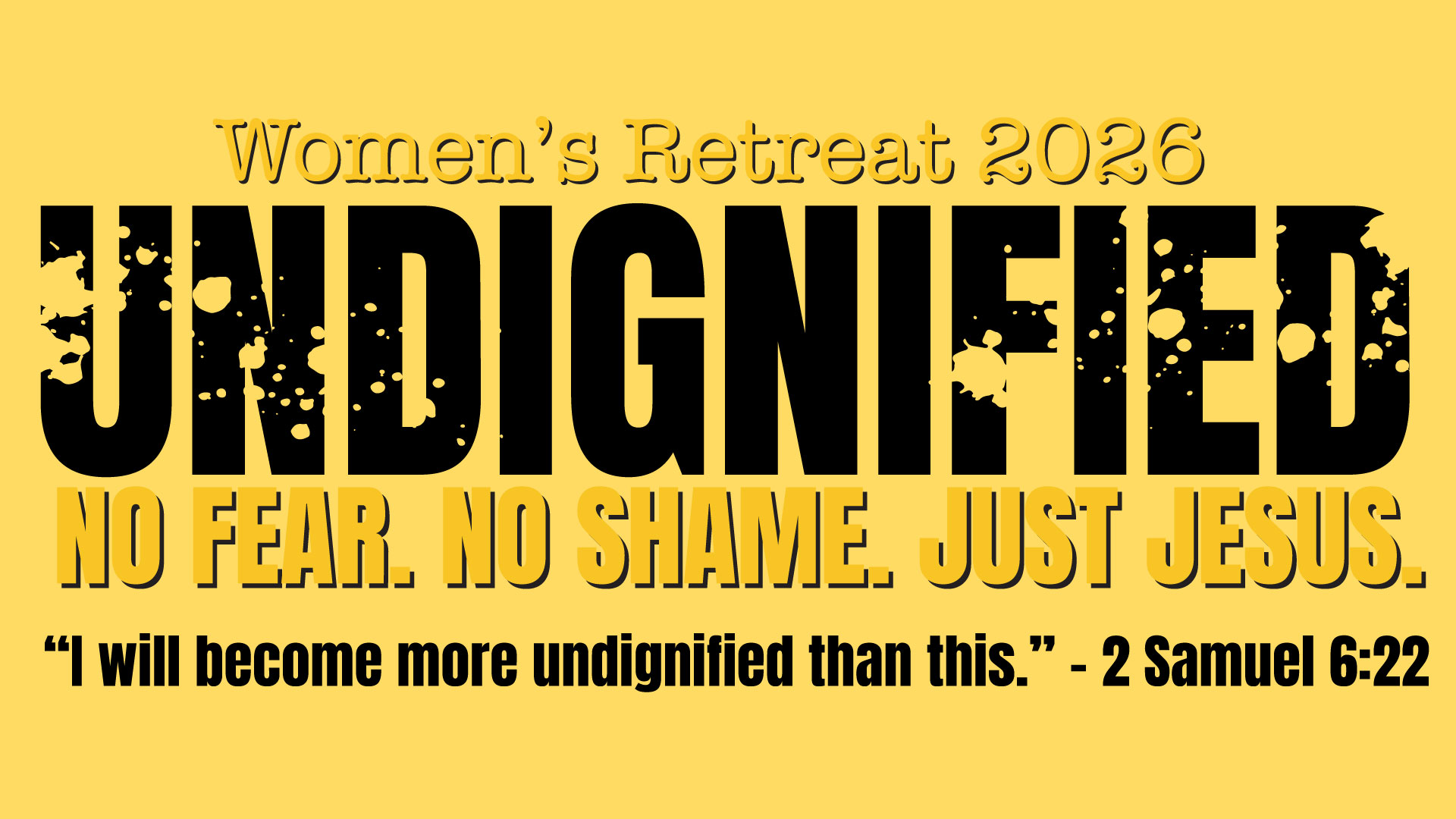2026 Maranatha Women's Retreat logo