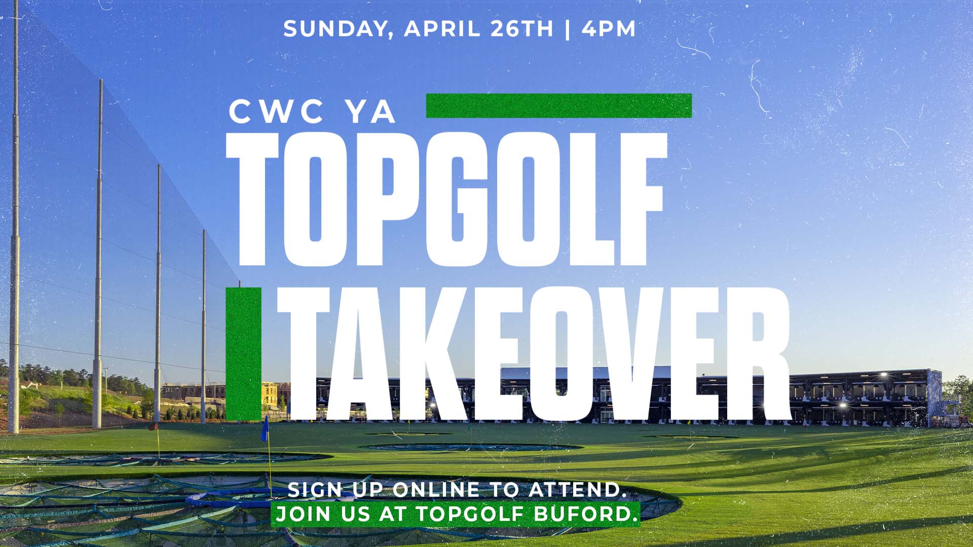 CWC YA Sunday TopGolf Hangout logo