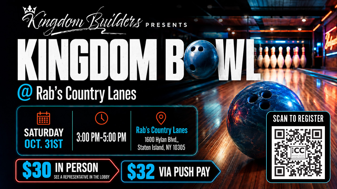 Kingdom Builders Bowling Fundraiser logo