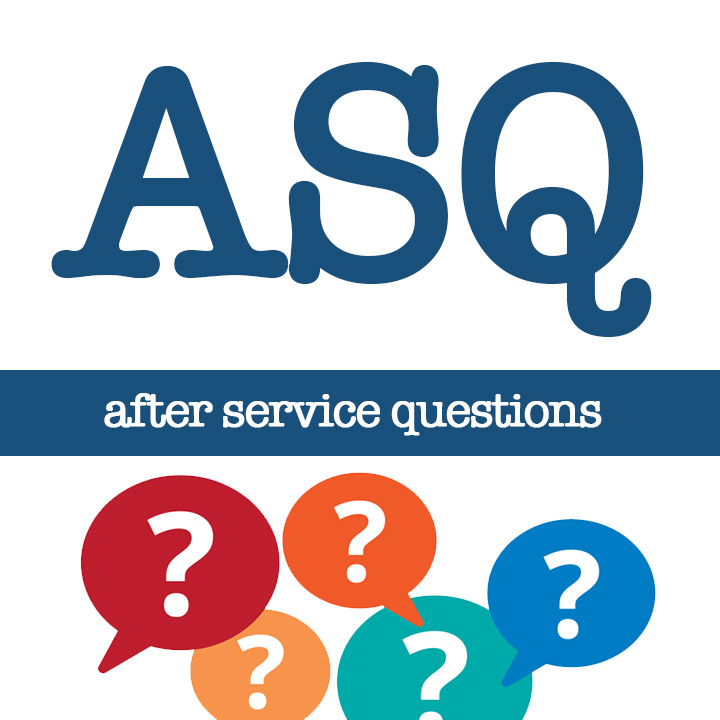 After Service Questions - March 29 logo