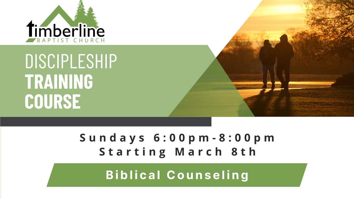 Discipleship Training Class (DTC): Biblical Counsel logo