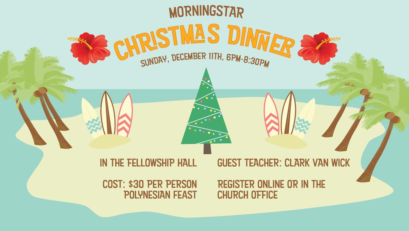 Morningstar Christmas Dinner logo