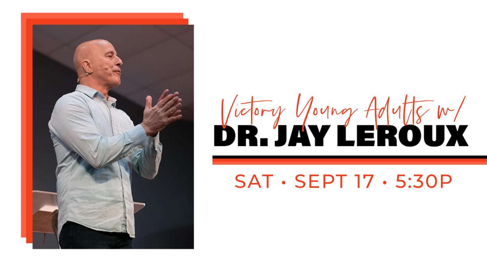 Dr. Jay with VYA logo