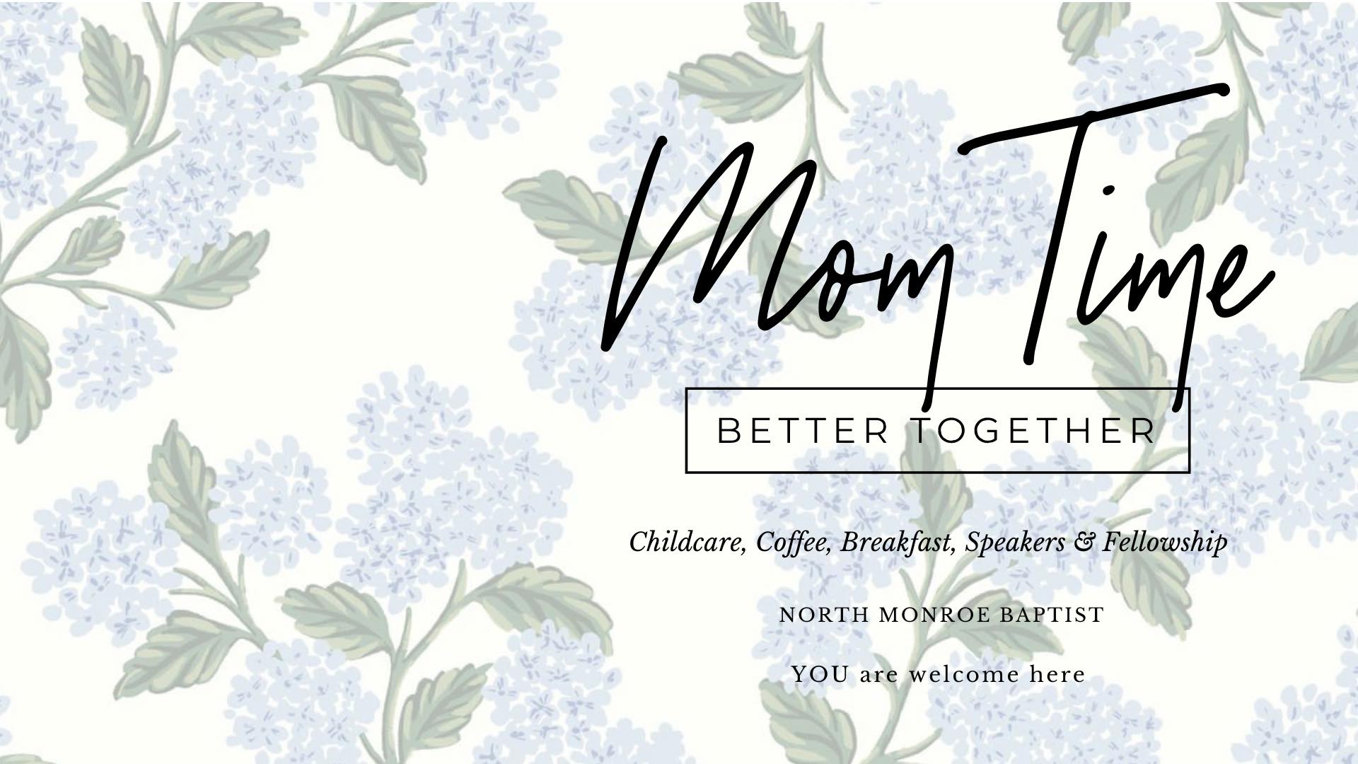 Mom Time at NMBC logo