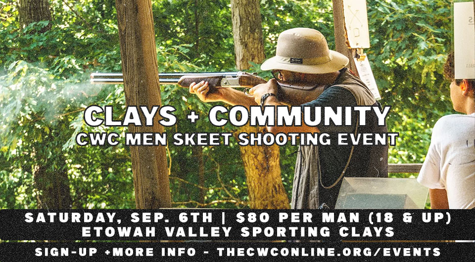 CLAYS + COMMUNITY: CWC Men Skeet Shooting Event logo