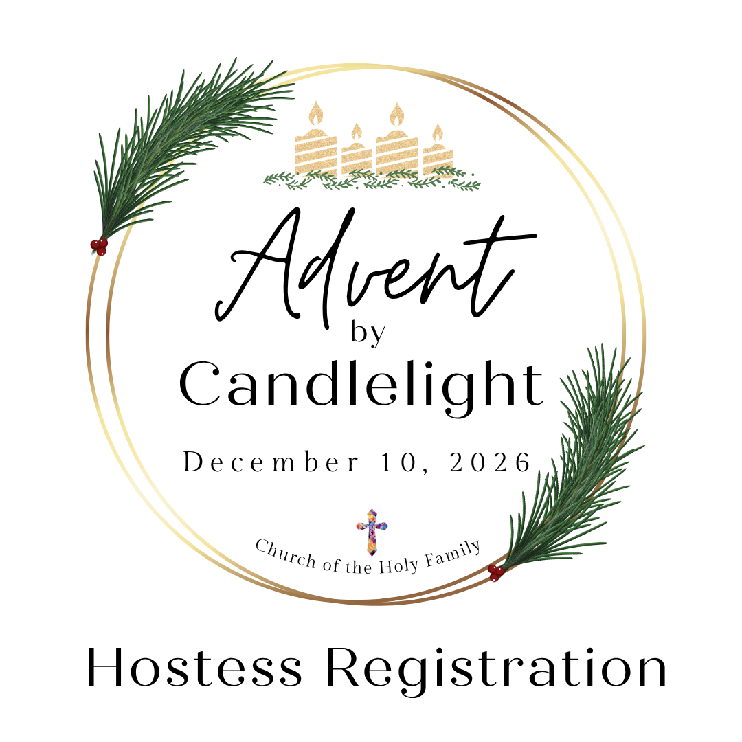 Advent by Candlelight 2026 Hostess Reservation logo