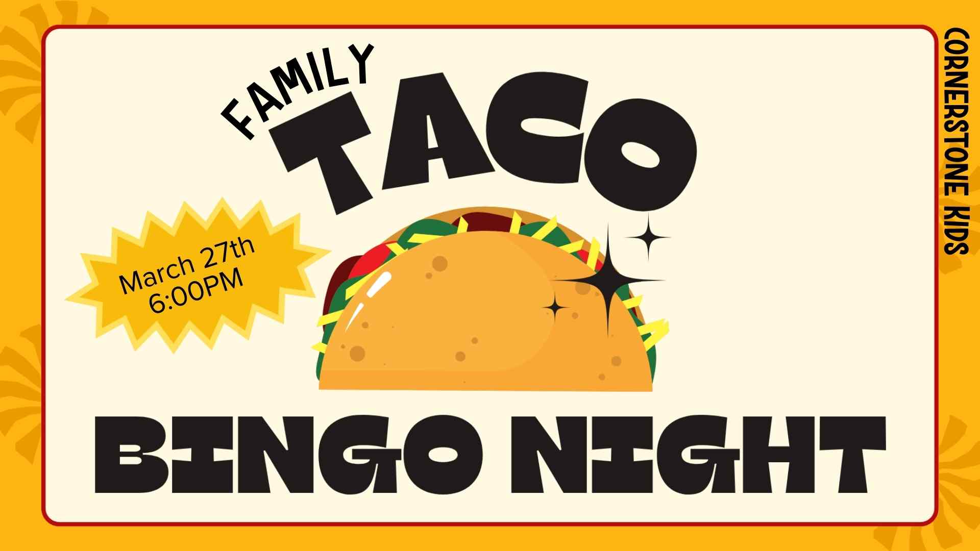 Family Taco Bingo Night logo