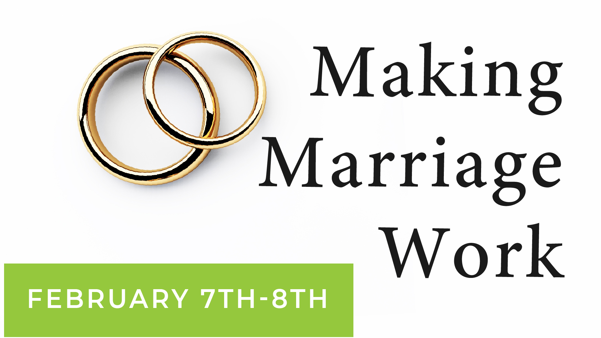 Making Marriage Work Encounter logo