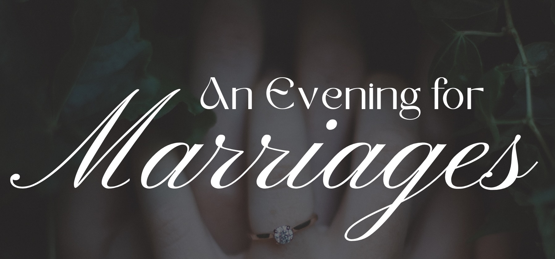 An Evening for Marriages 2026 logo