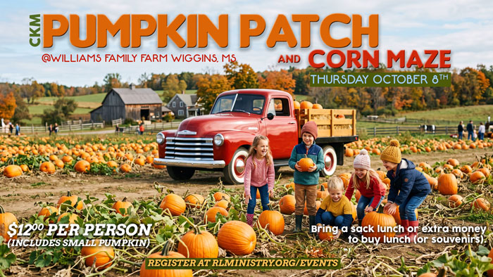 CKM Pumpkin Patch and Corn Maze Dayz 1st-6th grades logo
