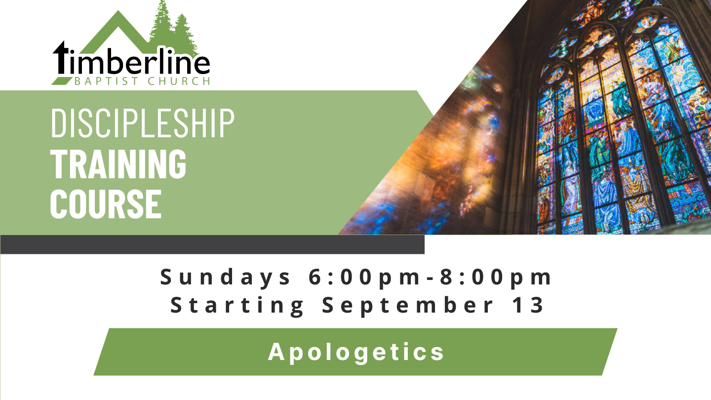 Discipleship Training Class (DTC): Apologetics logo