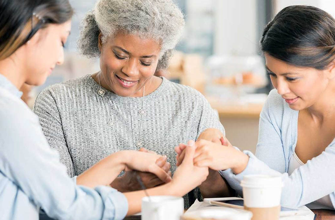 Women's Prayer Community Group Winter 2026 logo