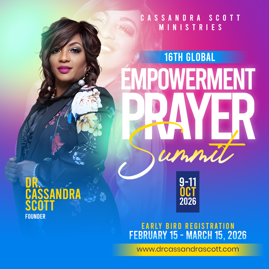 CSM 16th GLOBAL EMPOWERMENT PRAYER SUMMIT OCTOBER 9th to 11th logo